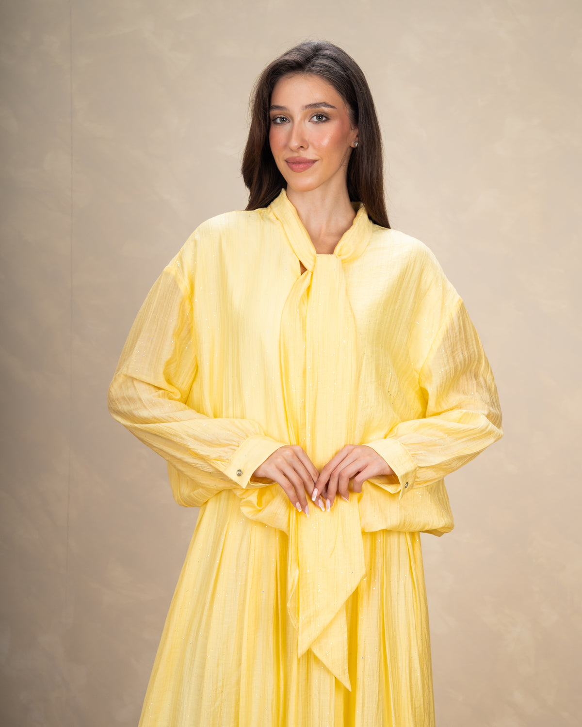 Blouse With Mini Pearl Dots