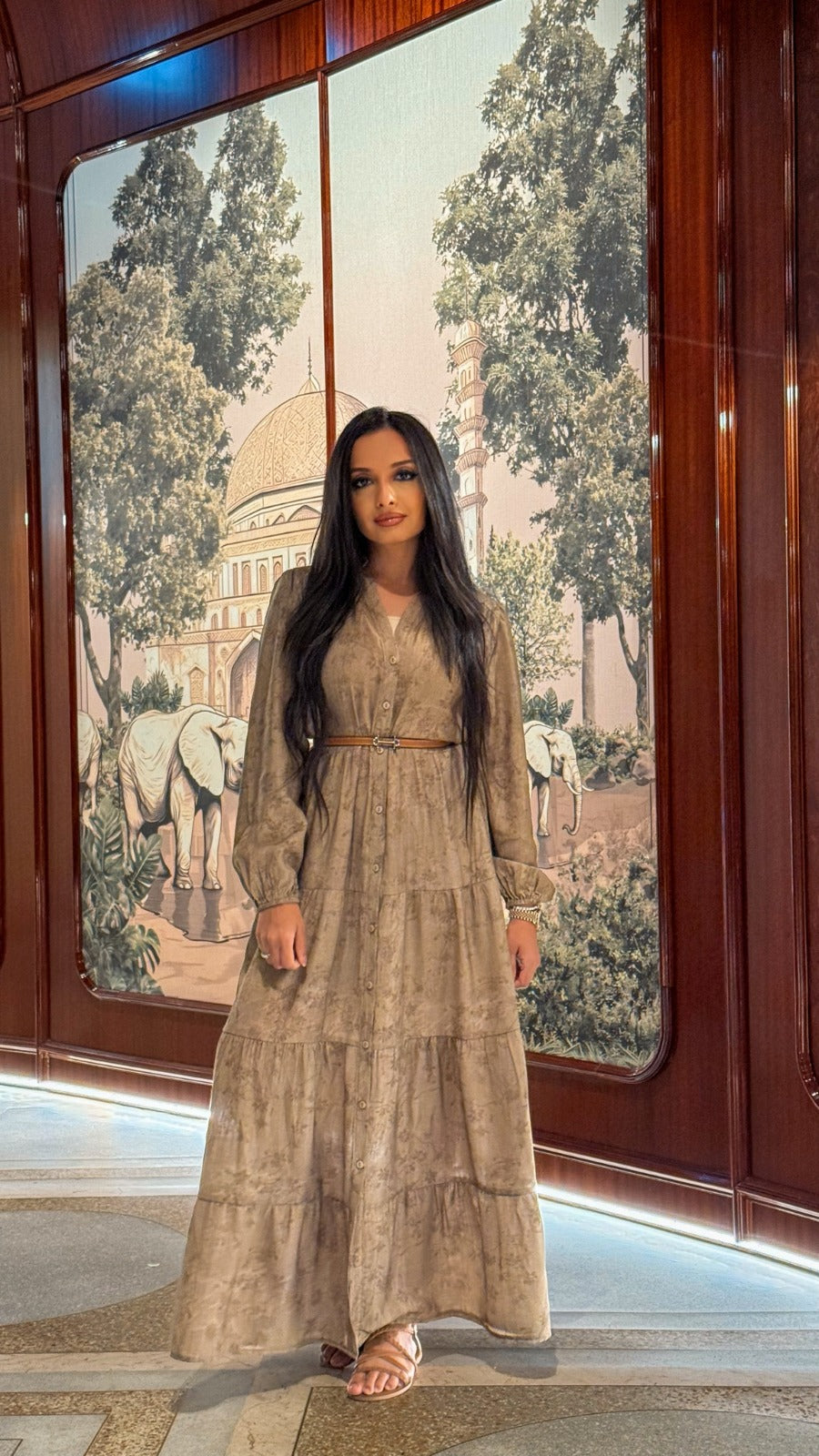 dress - Long Button-up