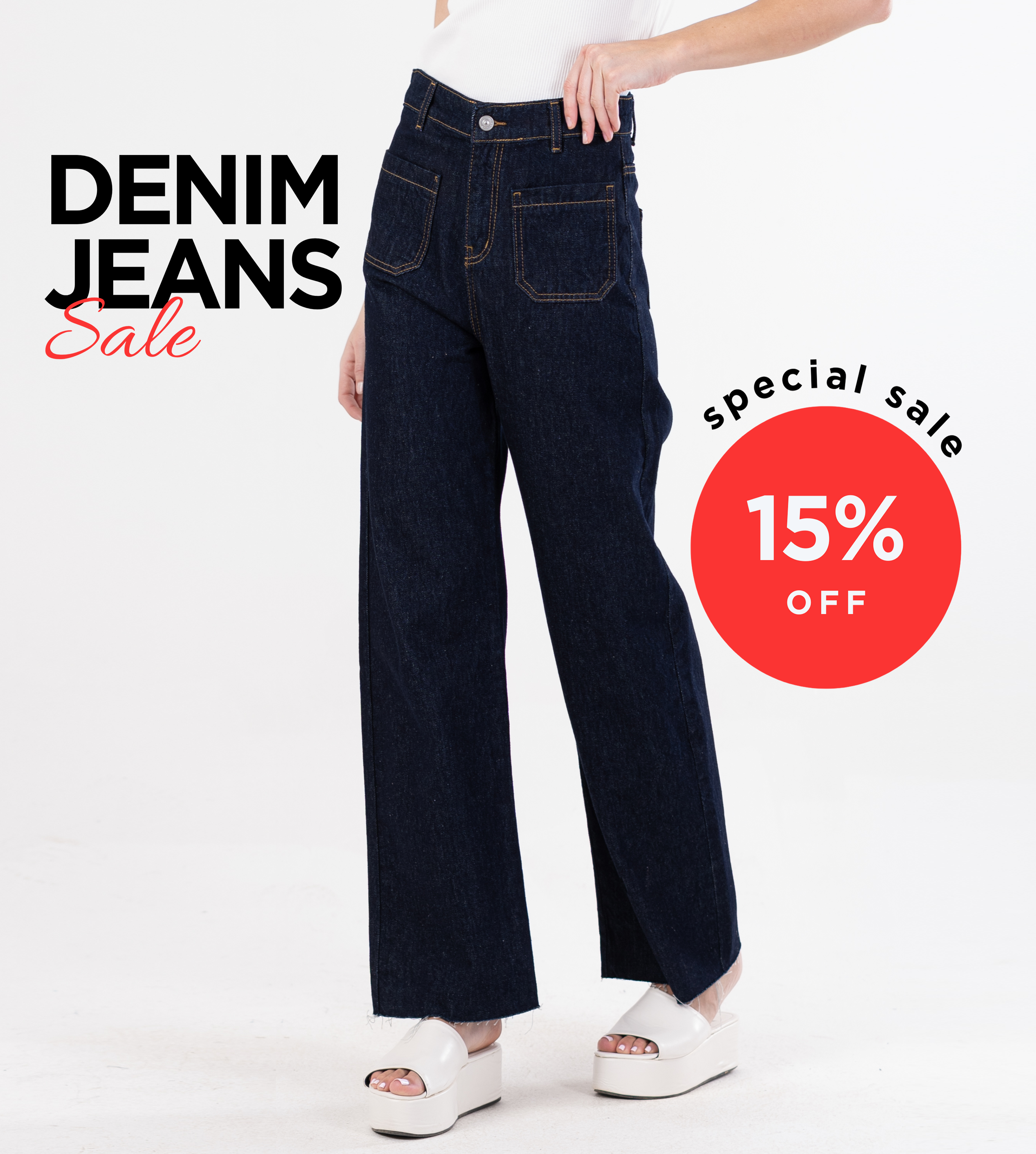 Street Denim - With Crossed Pockets