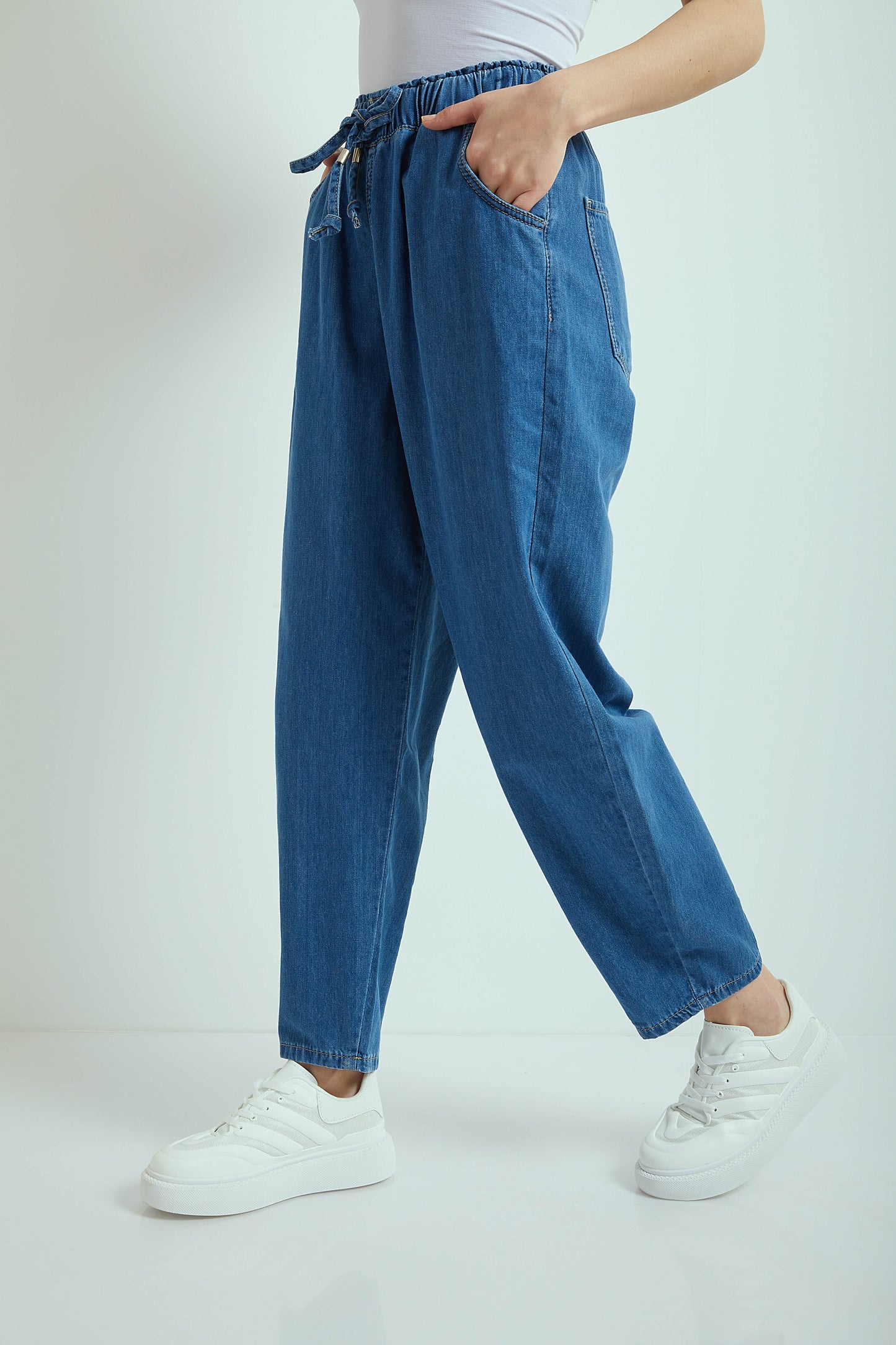Jeans elastic waist - MoM Fit