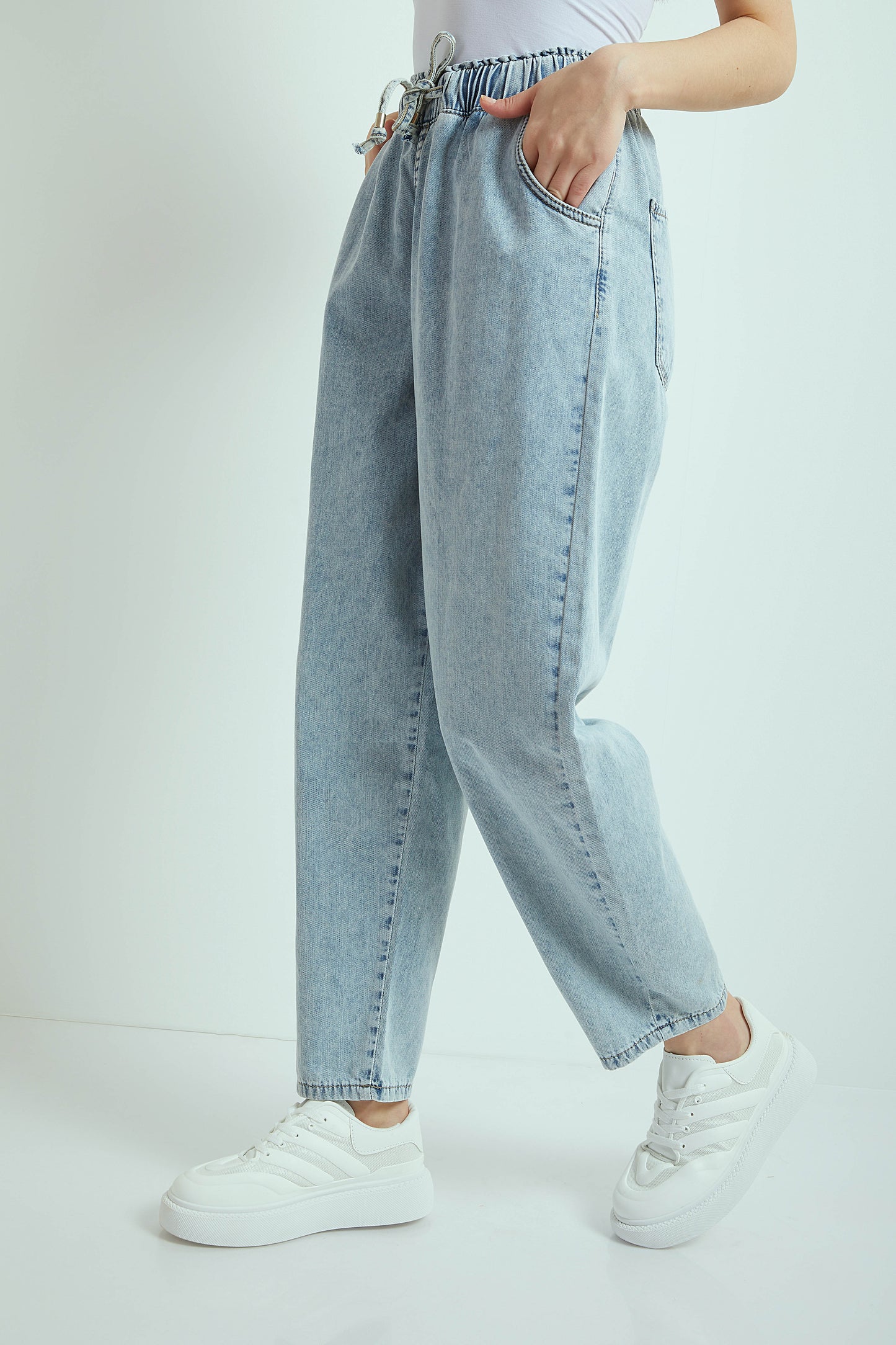 Jeans elastic waist - MoM Fit