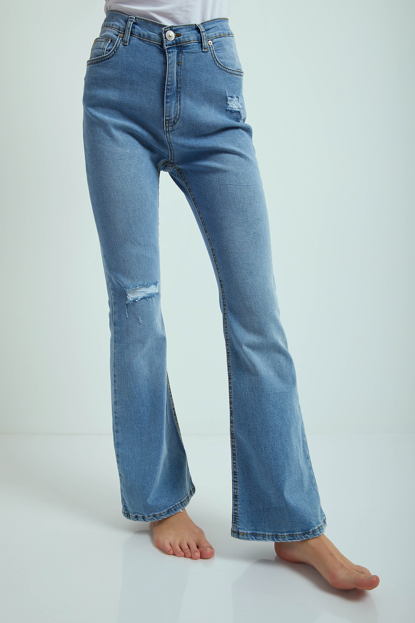 Jeans Flare - Fit ( Cuting )